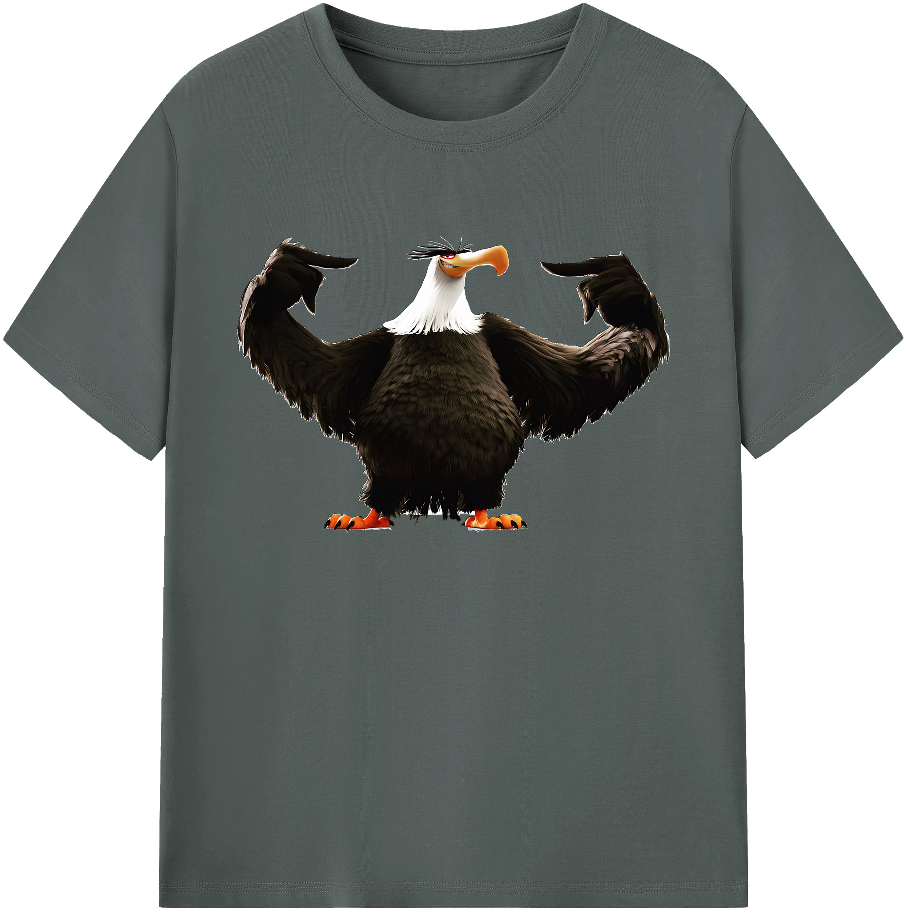 （画像用） Angry Birds アングリーバード 綿100％ メンズ半袖Tシャツ｜肌触りやわらか＆通気性